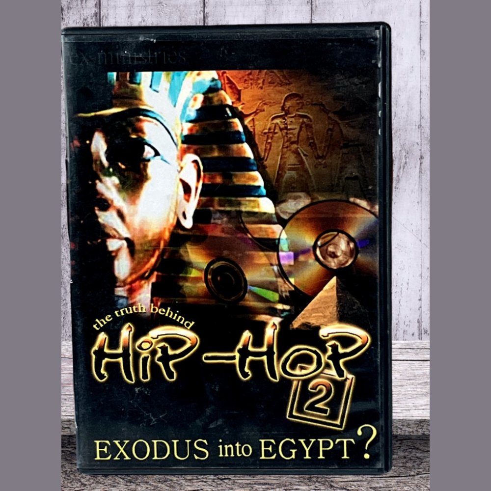 Hip Hop 2 EXODUS INTO EGYPT "THE TRUTH BEHIND HIP-HOP" Pre-Owned VG